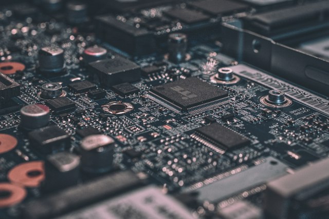 Ilustrační fotografie elektronické desky
